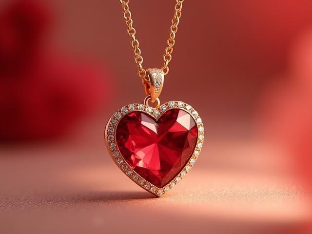 Ciondolo a forma di cuore personalizzabile